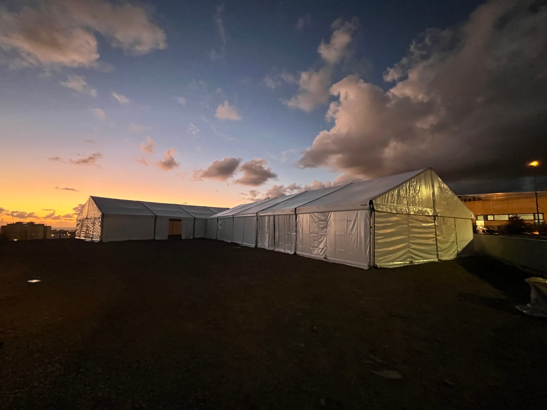 Pérgola urbana en Las Palmas de Gran Canaria